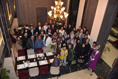 Ghasedak company's New Year celebration with colleagues