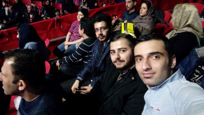 Going to Aftab International Circus with my good friend Ali Moradi