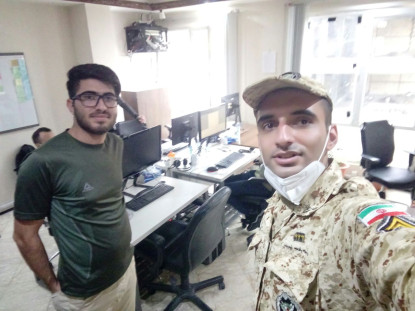 Meet friends and colleagues of Ghasedak Company when I was a soldier