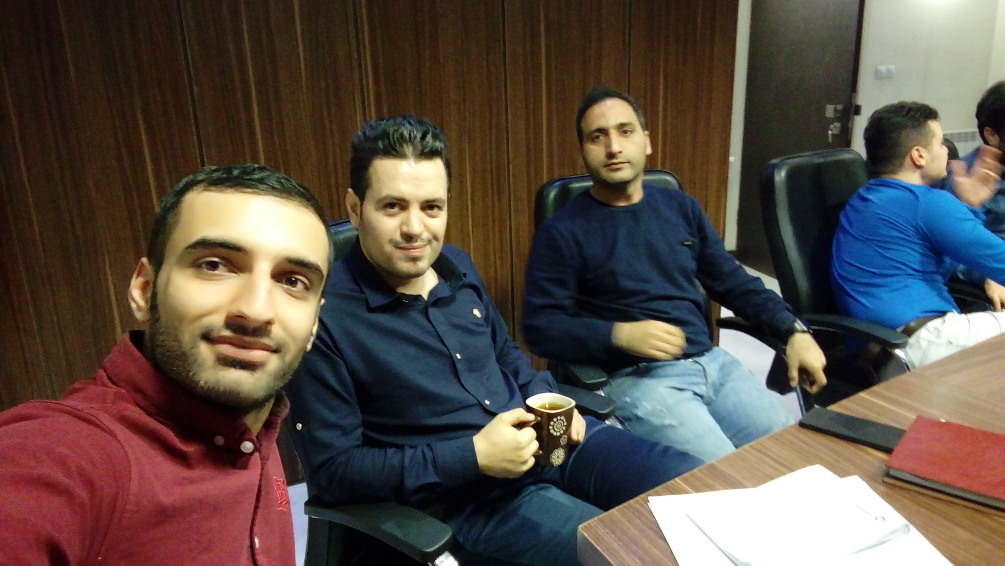 میثم حسینی و سعید معروفی